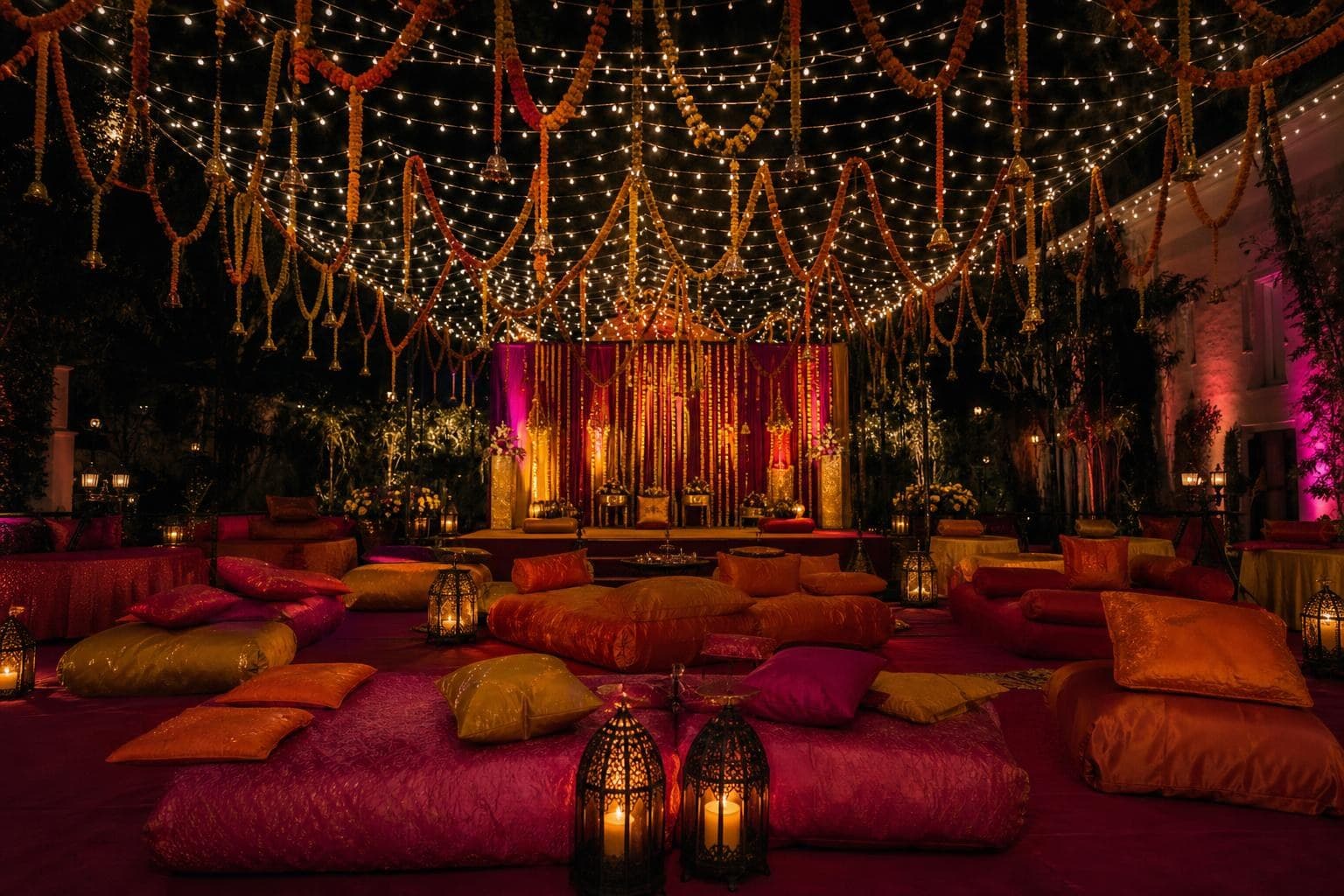 A wedding celebration concept